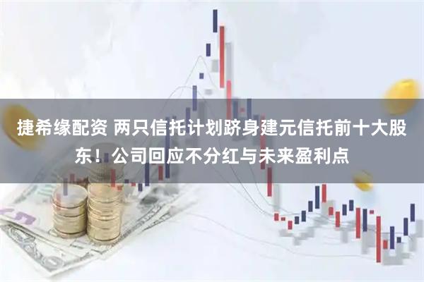 捷希缘配资 两只信托计划跻身建元信托前十大股东！公司回应不分红与未来盈利点