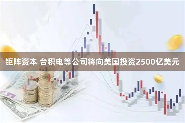 钜阵资本 台积电等公司将向美国投资2500亿美元