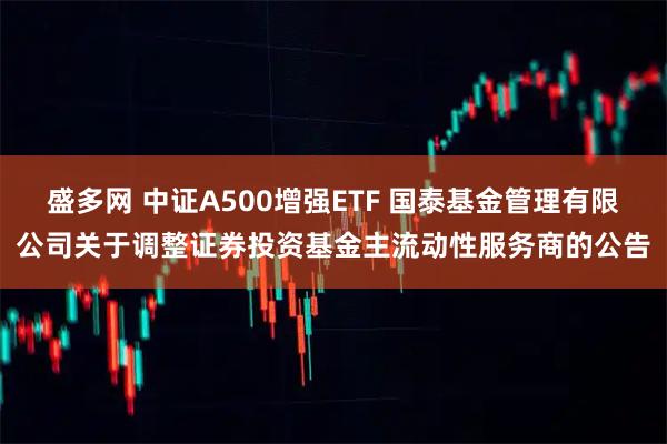 盛多网 中证A500增强ETF 国泰基金管理有限公司关于调整证券投资基金主流动性服务商的公告